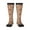 2 Black-1, variant on Traditional Tribal Aztec print thigh-high socks, crafted for both men and women with a stretchy, high-opaque design perfect for daily wear