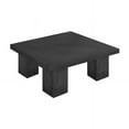 thumbnail image 3 of Ella Square Coffee Table Small In Black Concrete, 3 of 3