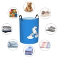 thumbnail image 6 of Fotbe Unicorn and Wine Laundry Basket with Handles, Waterproof Large Laundry Hamper, Wash Bag for Corner Dorm, Rolling Laundry Basket with Handles-Medium, 6 of 8