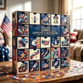thumbnail image 3 of 2026 USA 250th Anniversary Edition Advent Calendar Birthday Gifts for Adults 4th of July Decorations, 3 of 5