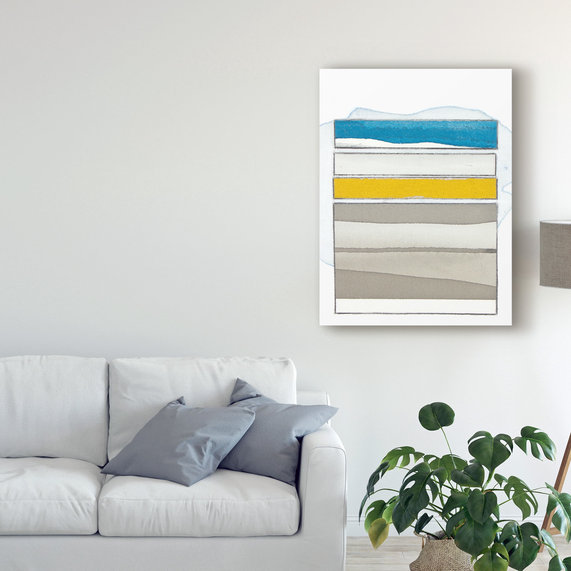 Trademark Fine Art 'Pacific Horizon I' Canvas Art by Rob Delamater