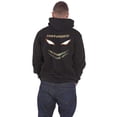 thumbnail image 2 of Disturbed Unisex Zipped Hoodie: The Face (Back Print) (Large), 2 of 4