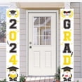 thumbnail image 4 of Graduation Banner 2024 - White Polyester Door Curtain for Graduation Party Decorations and Photo Backdrop, 4 of 9