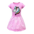 thumbnail image 1 of Robe de Princesse Licorne pour Enfants, Robes d'Anniversaire, 1 of 3