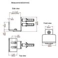 thumbnail image 3 of Adjustable Floor Guide Wall-Mounted Flexible Sliding Barn Door Hardware, 3 of 8