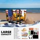 thumbnail image 5 of Disketp American Truck Bolsa de Playa de Gran Capacidad, Bolso Impermeable y a Prueba de Arena para Mujer, Ideal para Playa, Piscina y Natación, 5 of 7