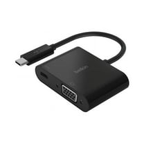 Belkin USB C to VGA   Charge Adapter - USB C to VGA Cable for MacBook Pro, MacBook Air, Mac Mini, iPad Pro, iPad Pro 12.9”, iPad Mini & Other USB C Devices - 60W USB C Power Delivery