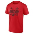 thumbnail image 2 of Men's Red New Jersey Devils Ice Cluster T-Shirt, 2 of 3