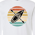 thumbnail image 4 of Inktastic Kayaking Retro Kayak Boating Long Sleeve T-Shirt, 4 of 5