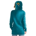 thumbnail image 2 of Women's G-III 4Her by Carl Banks Teal Jacksonville Jaguars Extra Inning Pullover Hoodie, 2 of 2