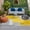Yellow, variant on Black Abstract Outdoor Rug 3x5 Ft, Non Slip Washable Area Rug, Grey Geometric Oil Painting Vintage Ombre Patio Rugs Carpet Runner, Large Floor Mat for Indoor/Outdoor Deck Porch Camping