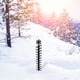 thumbnail image 4 of Fiudx Artículos en oferta con ofertas flash Medidor de nieve de 24 pulgadas hecho a mano de metal para jardín al aire libre, medidor de nieve para decoración de jardín, 4 of 5