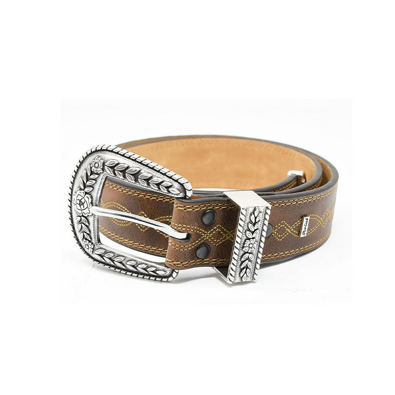 ARIAT- Women's Fashion Leather Belt ( Russet Rebel )