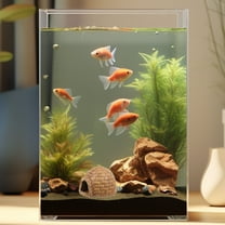 Clispeed Betta Fish Cave Ceramic Aquarium Hide for Breeding and Tank Decoration