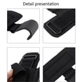 thumbnail image 5 of Weight Lifting Hooks , Hand Grip Support Wrist Straps for Men and Women, Thick Padded Neoprene, Deadlift, Powerlifting, Pull up bar, Liftups, Shrugs, 5 of 5