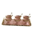 thumbnail image 3 of Porcelain Dessert Mugs with Tray, 3 of 7