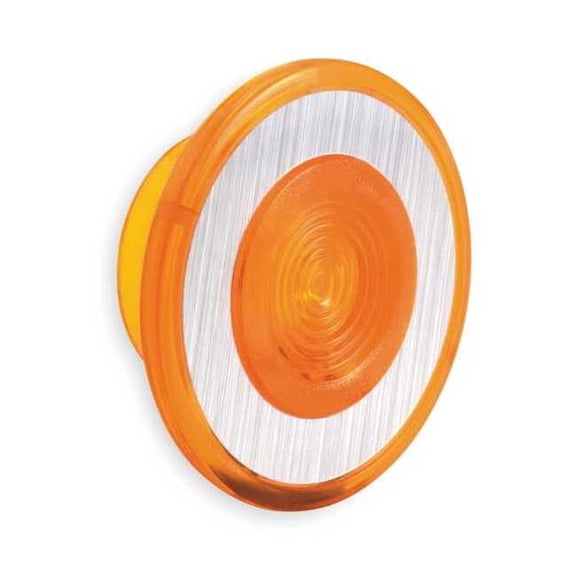 Schneider Electric Illuminated Push Button Cap,30mm,Amber 9001A22