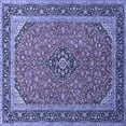thumbnail image 1 of Ahgly Company Indoor Square Persian Blue Traditional Area Rugs, 8' Square, 1 of 4