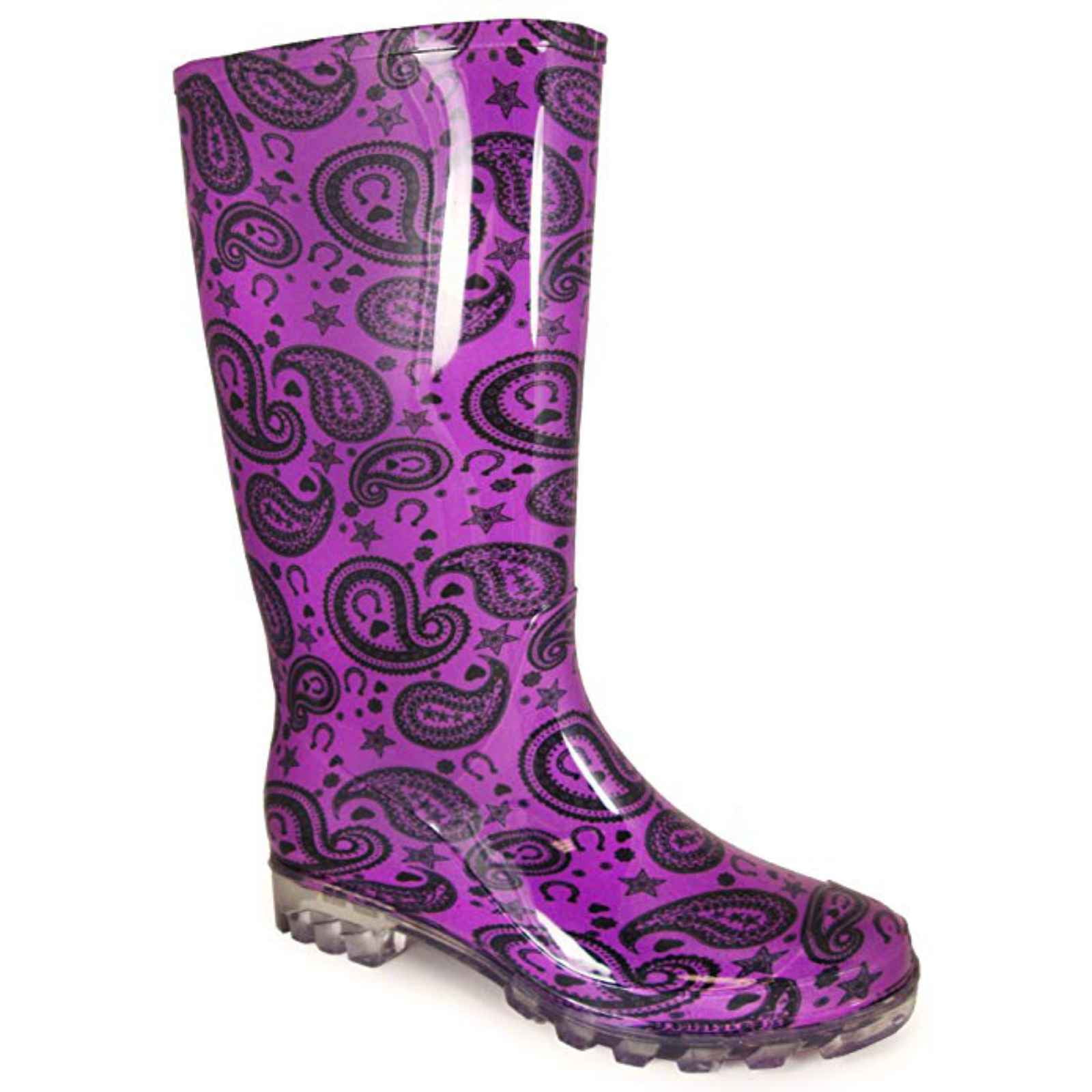 Smoky Mountain Boots Smoky Mountain Women's Paisley 12" Purple PVC