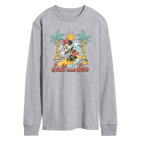 Disney - Minnie Salt And Sea - Men's Long Sleeve Graphic T-Shirt