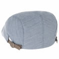 thumbnail image 3 of WITHMOONS Pin Stripe Cool Cotton Newsboy Hat Flat Cap LD3263 (Blue), 3 of 4