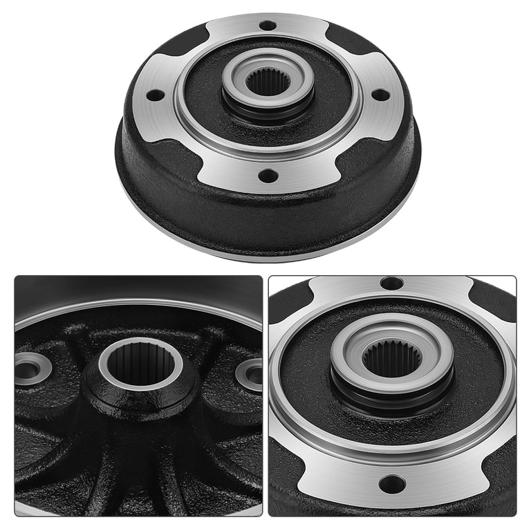 M MATI 41038-1239 Rear Wheel Brake Drum Hub for Kawasaki Mule 500