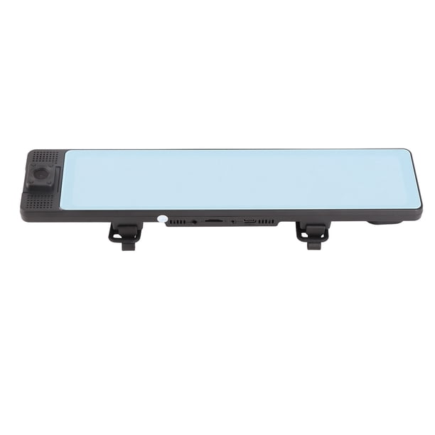 Cámara De Espejo Retrovisor, GPS Track Espejo De 3 Canales Cámara De Tablero Grabación De Lapso De Tiempo Grabación Frontal Trasera E Interior Gran Angular De 180 Grados Para