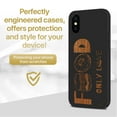 thumbnail image 2 of Case Yard Wooden Case for iPhone-XS-Max Soft TPU Silicone cover Slim Fit Shockproof Wood Protective Phone Cover for Girls Boys Men and Women Supports Wireless Charging Food is Only Love Design, 2 of 7