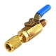 thumbnail image 4 of Válvu de bo para de aire acondicionado para accesorios de herramienta de SAE de 1/4 " Azul Sunnimix Válvula de bola recta de manguera, 4 of 7