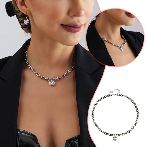 Peach Galaxy Necklace For Women Light Clavicle Chain Necklace Custom Picture Chain Multiple Necklaces Minimal Bar Necklace Men Glow in The Dark Necklace Heart Locket with Picture Big A Necklace