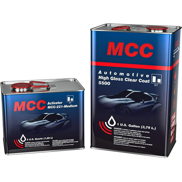 Automotive clear coats High Gloss Clear Coat 2K MCC HS Clear perfection