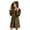 #02,Brown, variant on AOOCHASLIY Bath Robes for Women Clothes Ladies Plush Robes Winter Lengthened Plush Shawl Bathrobe Long Sleeve Robe Hooded Coat