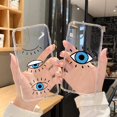 thumbnail image 3 of Lucky Eye Blue Evil Impresión Transparente Teléfono Caso Para Iphone SE20 12 11 Pro Xr X Xs Max 7 8 6Plus Siliconas Suaves Cubierta Trasera Tasr Fundas Protectoras, 3 of 3