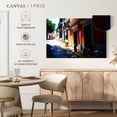 thumbnail image 5 of Elephant Stock Calle De Sol Old San Juan Puerto Rico Wall Art - Horizontal Canvas Wall Art - Living Room Wall Decor - Places Canvas - Orange And Gray Decor By George Oze - 48" x 32", 5 of 8