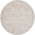 thumbnail image 3 of Unique Loom Paris Collection Area Rug - Willow (6' 1" Round Gray/Beige), 3 of 8