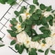 thumbnail image 4 of 100 piezas de hojas de rosas a granel, vegetación artificial, hojas de flores de rosas falsas para bricolaje, ramos de boda, centros de mesa, decoraciones para fiestas, guirnaldas de corona de vid de, 4 of 5