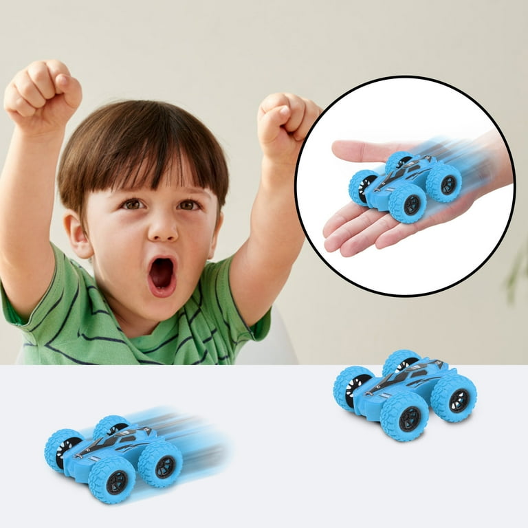 Toys Under 5 Inertial Double Side Drive Off Road Vehicle Simulation Model Toy Baby Car Model Christmas Gifts For Boys Girs Blue fidget toys