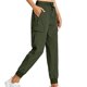 thumbnail image 1 of Pantalones cargo para mujer, ligeros, de secado rápido, para senderismo, entrenamiento atlético, salón, informal, al aire libre, 1 of 6
