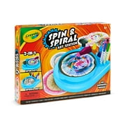 Crayola Spin & Spiral Art Station, Spin Art Machine, Arts & Crafts for Kids, Creative Toys & Gifts, Ages 6, 7, 8, 9