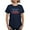 Navy, variant on CafePress - A Woman's Place Is In The Women's Classic T Shirt - Women's Traditional Fit Dark T-Shirt
