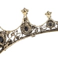 thumbnail image 6 of ADDHAT Elegant Black Fairy Tiara Crystal Headpiece for Wedding Parties, 6 of 7