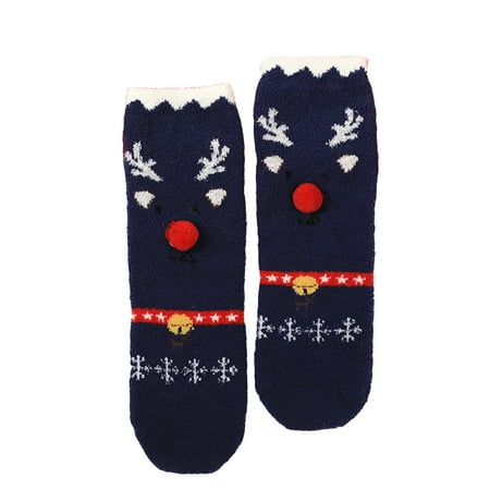 

QWERTYU Newborn Infant Baby Toddler Girl Boy Breathable Christmas 搭配 Socks Cotton Socks 0-12M