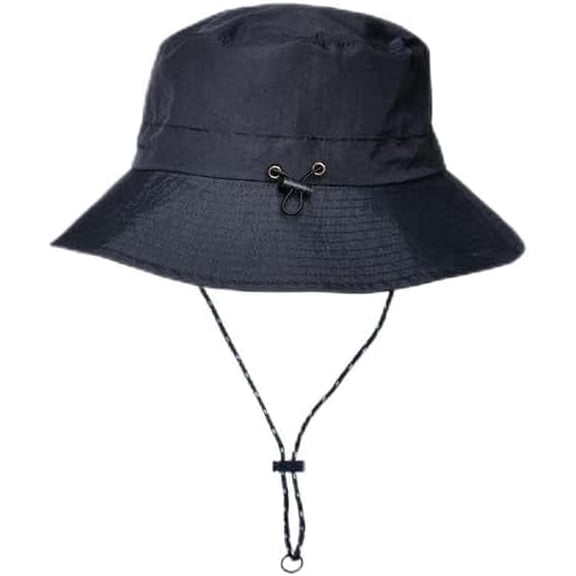 Summer Sun Protection Fishing Hat for Men, Waterproof Adjustable Foldable Outdoor Boonie Hat