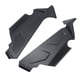 thumbnail image 5 of Protector contra salpicaduras para portaequipajes de motocicleta, 1 par Protector contra salpicaduras para portaequipajes de motocicleta Guardabarros para portaequipajes de motocicleta Rendimiento po, 5 of 12