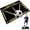 Yellow, variant on STAOEDU Soccer training mat,Floor MATSf,Pro ball mastery mat socce,dribble up soccer ball,Training instructor,Floor mat(40cm*60cm)