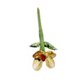thumbnail image 1 of Decoración floral de vidrio hecha a mano con tallo, miniplantas florales sopladas a mano, figura decorativa para el hogar, sala de estar, oficina, mesa, florero., 1 of 8