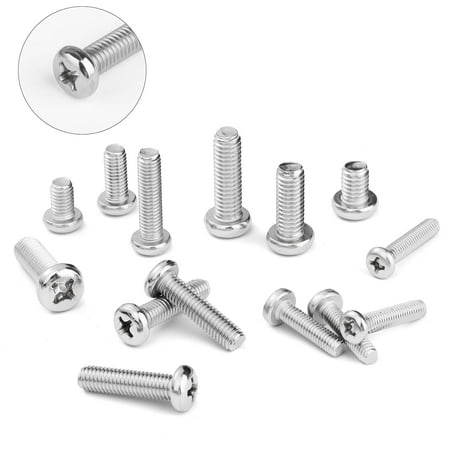 Mr. Pen- Nuts and Bolts Assortment Kit, 810 pcs, Stainless Steel M3 M4 M5 M6 Phillips Pan Head Assorted Nuts and Bolts