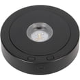 thumbnail image 3 of LED Light Display Base, 360 Degrees Rotatable Multi Purpose 80s Circle Black ABS Easy LED Light Base for Store, 3 of 8