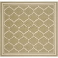 thumbnail image 1 of Safavieh Courtyard Green Indoor Outdoor Rug - Square 6'7", 1 of 2