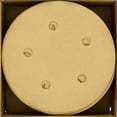 thumbnail image 2 of Dura-Gold - Premium - 120 Grit - 5" Gold Sanding Discs - 5-Hole Dustless Hook and Loop for DA Sander - Box of 50 Finishing Sandpaper Discs for Woodworking or Auto, 2 of 6